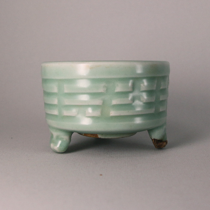 元龍泉窯八卦紋香爐G1128 館藏非賣品:: GUCH ART