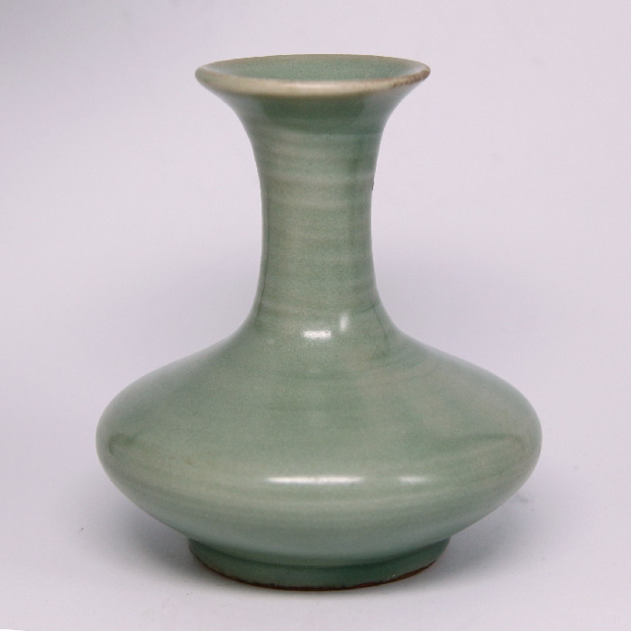 宋龍泉窯荸薺瓶G1188 館藏非賣品:: GUCH ART
