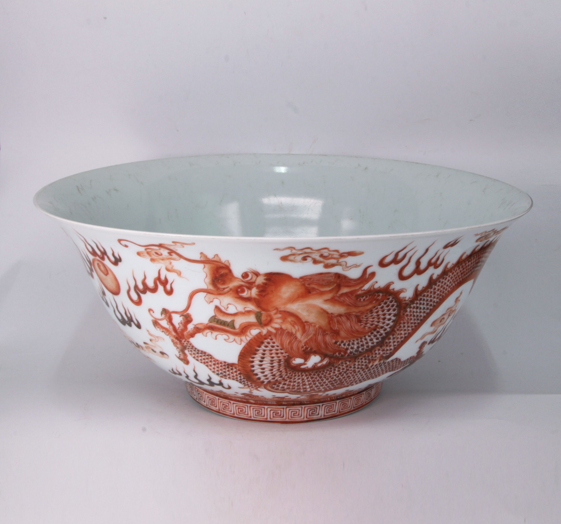 美術品・アンティーク・コレクション 大明宣徳年製 染付 花文 壺 煎茶